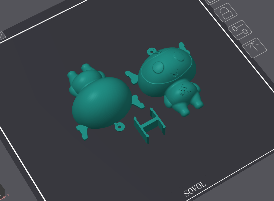 Sovol Mascot SooVee Print With No Supports!