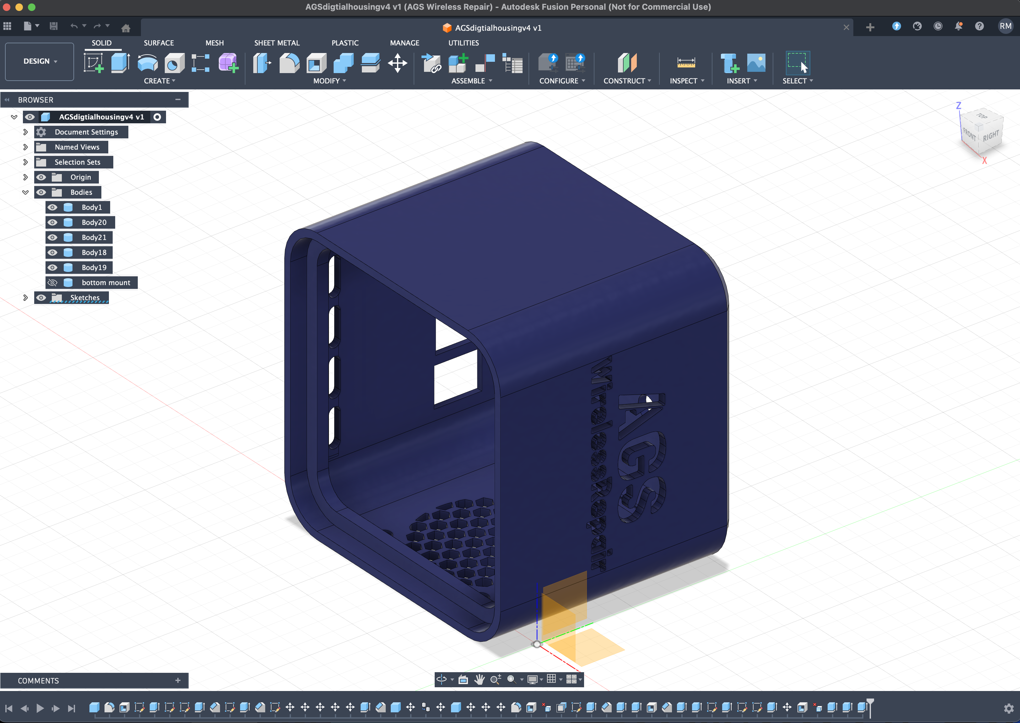 Hayear 2k Microscope custom housing