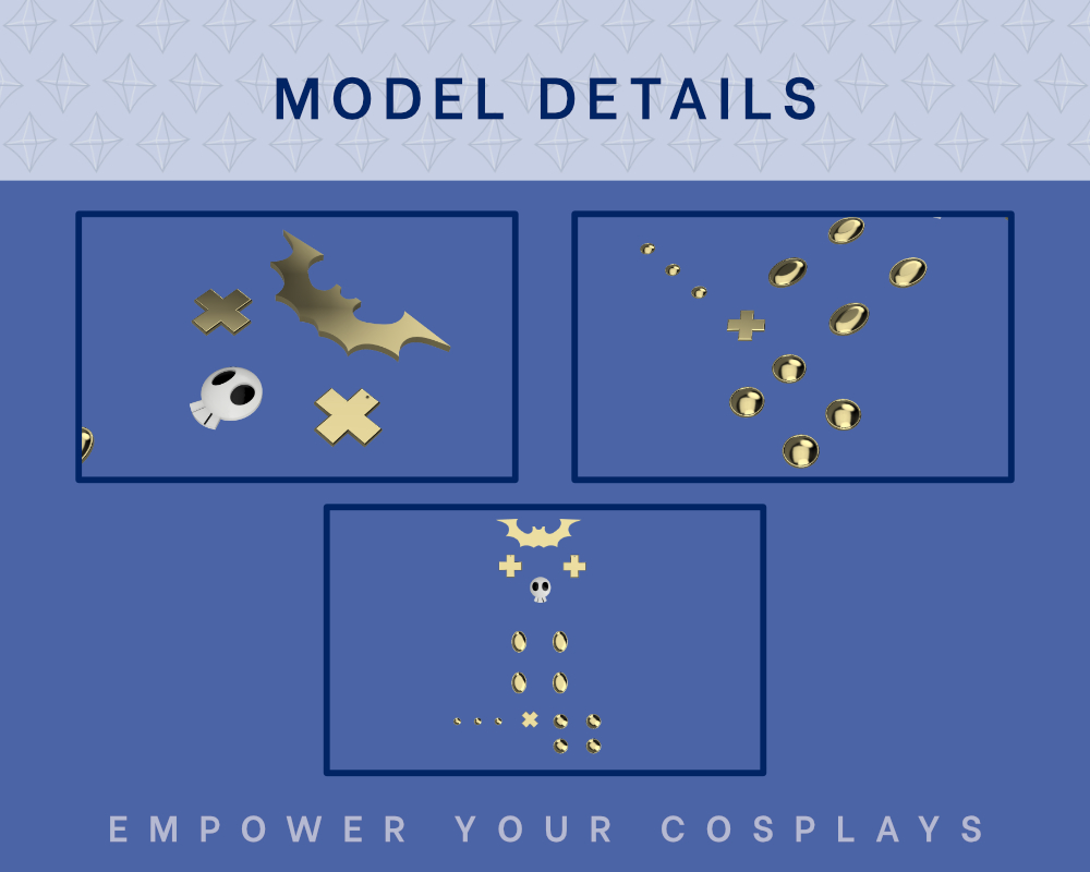 Frey Accessories STL Files - Rune Factory 4 Cosplay Accessory (Digital Download) — thumbnail 2