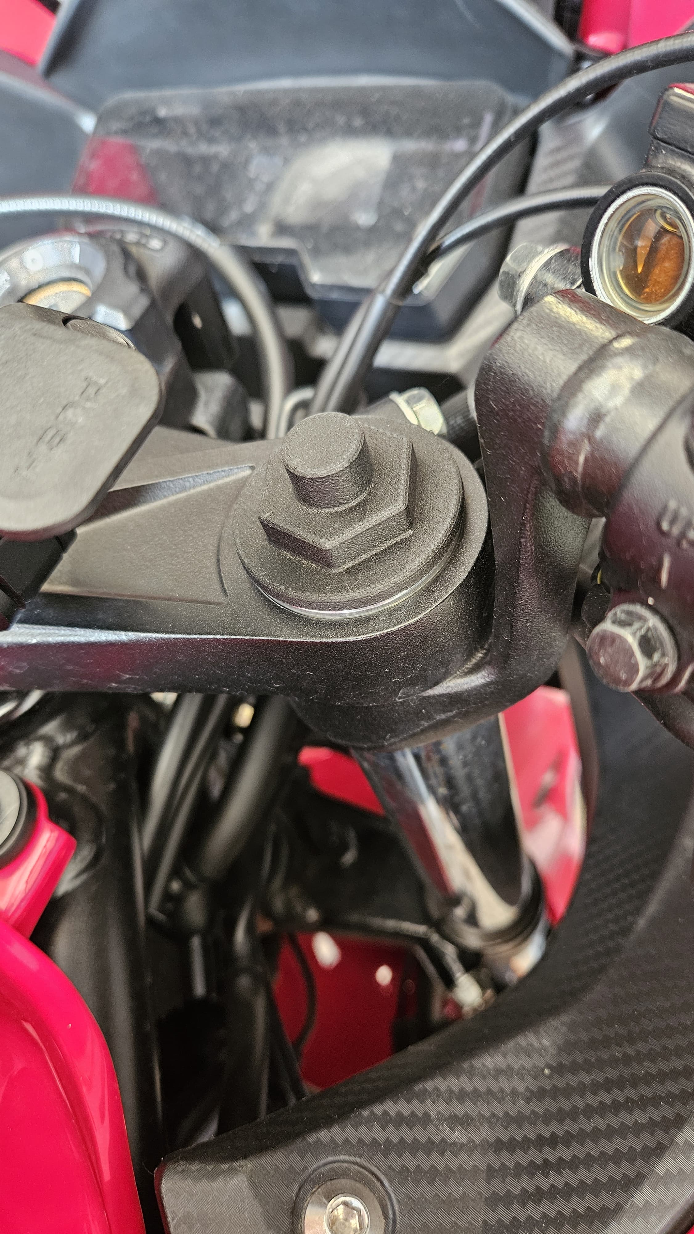 Honda - Fork preload cap