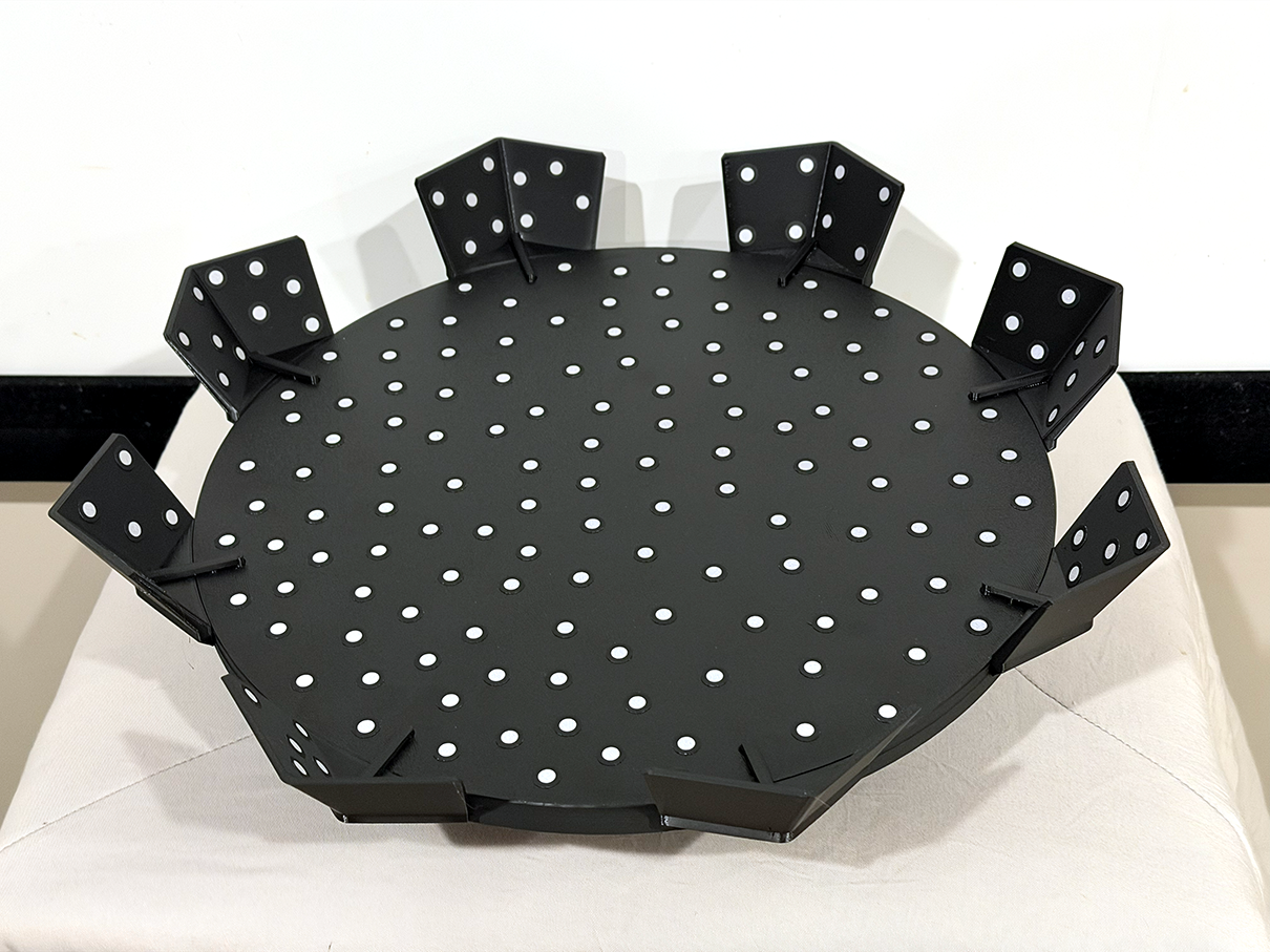 RevoPoint Dual Axis Turntable - 350mm extension plate with vertical scanning hips