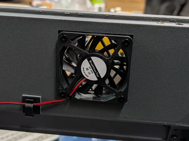 Double TopHat panels with 60mm fan