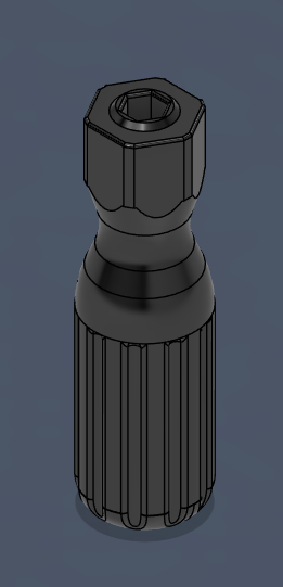 Impact drill bit screwdriver