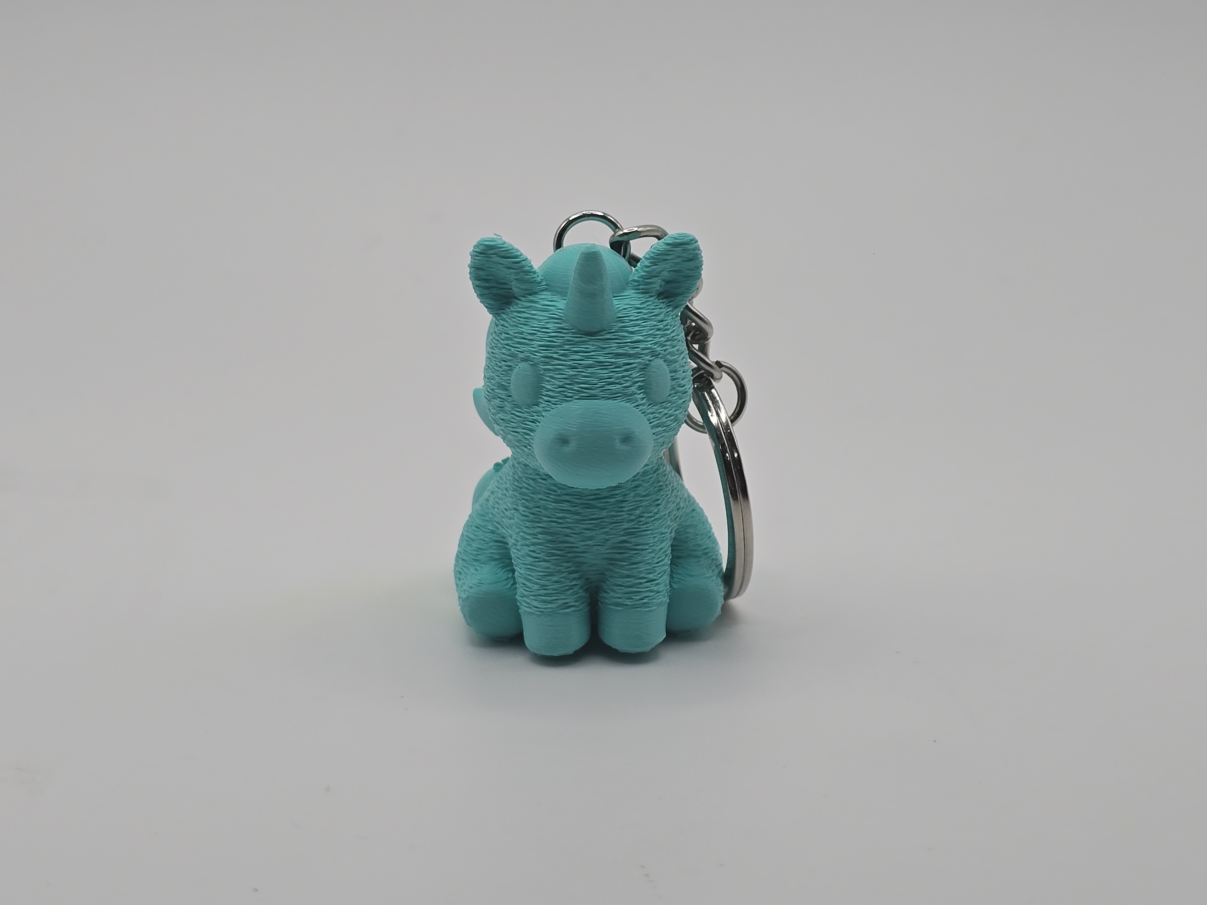 Unicorn Keychain (Remix) 3D model thumbnail