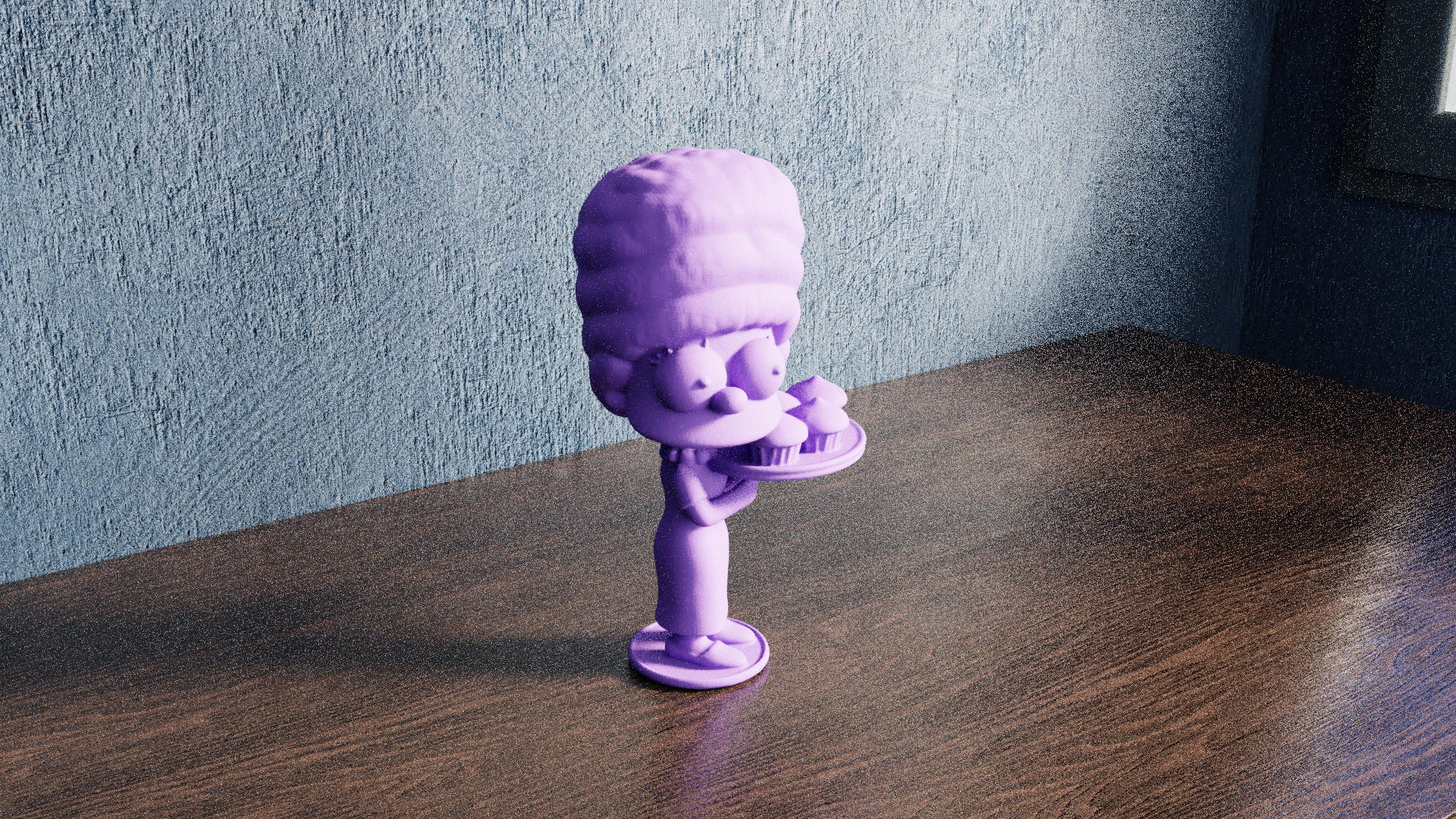 Miniatura 2 do modelo 3D Chibi Marge Simpson