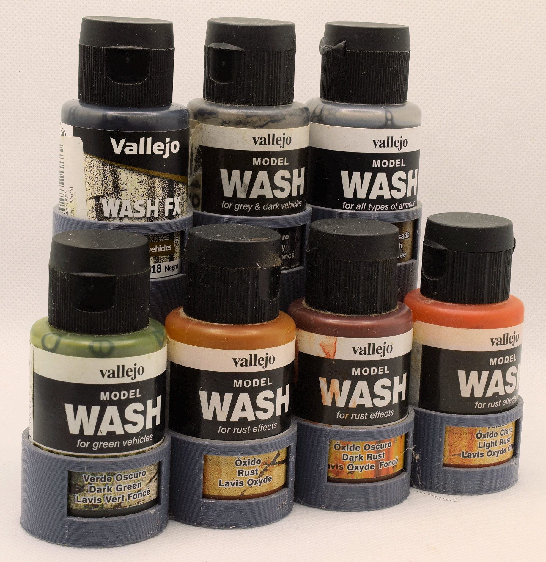 Rack for Vallejo Wash bottles