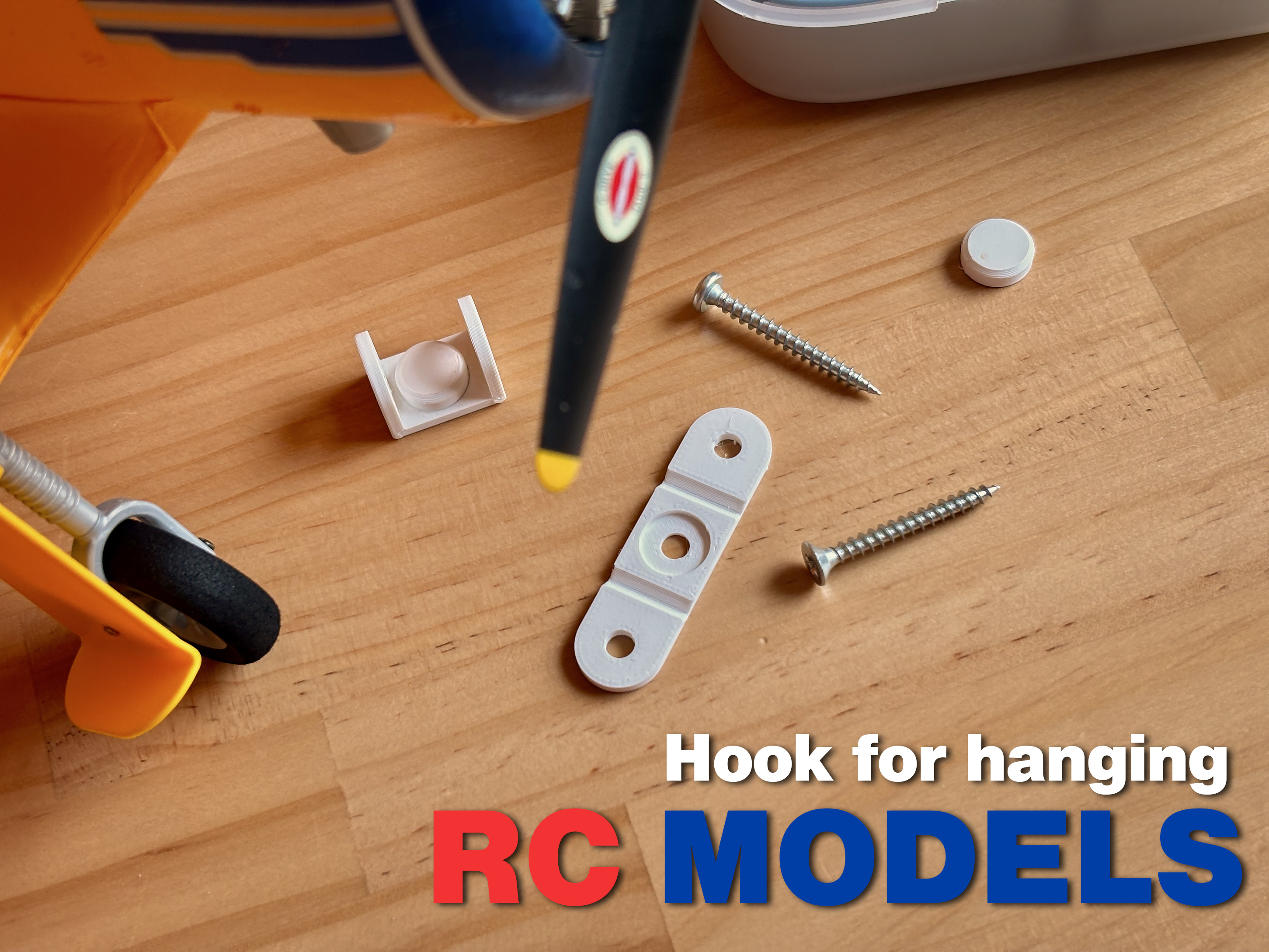 Hook for hanging RC models