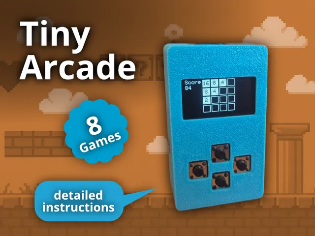 Tiny Retro Arcade - 8 Games!