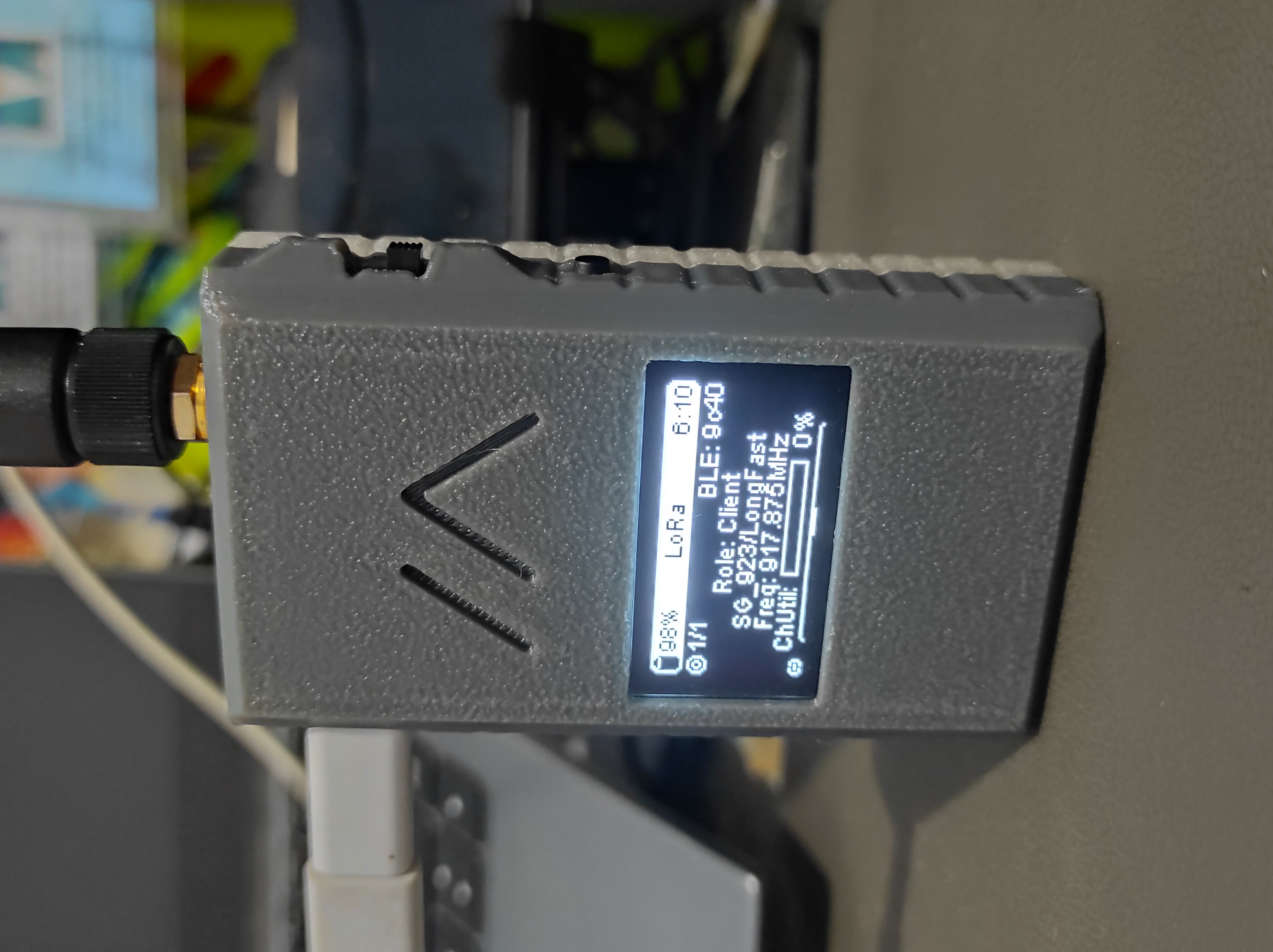 Meshtastic Seeed Studio Xiao ESP32S3 & Wio SX1262 case MOD 1.3 OLED
