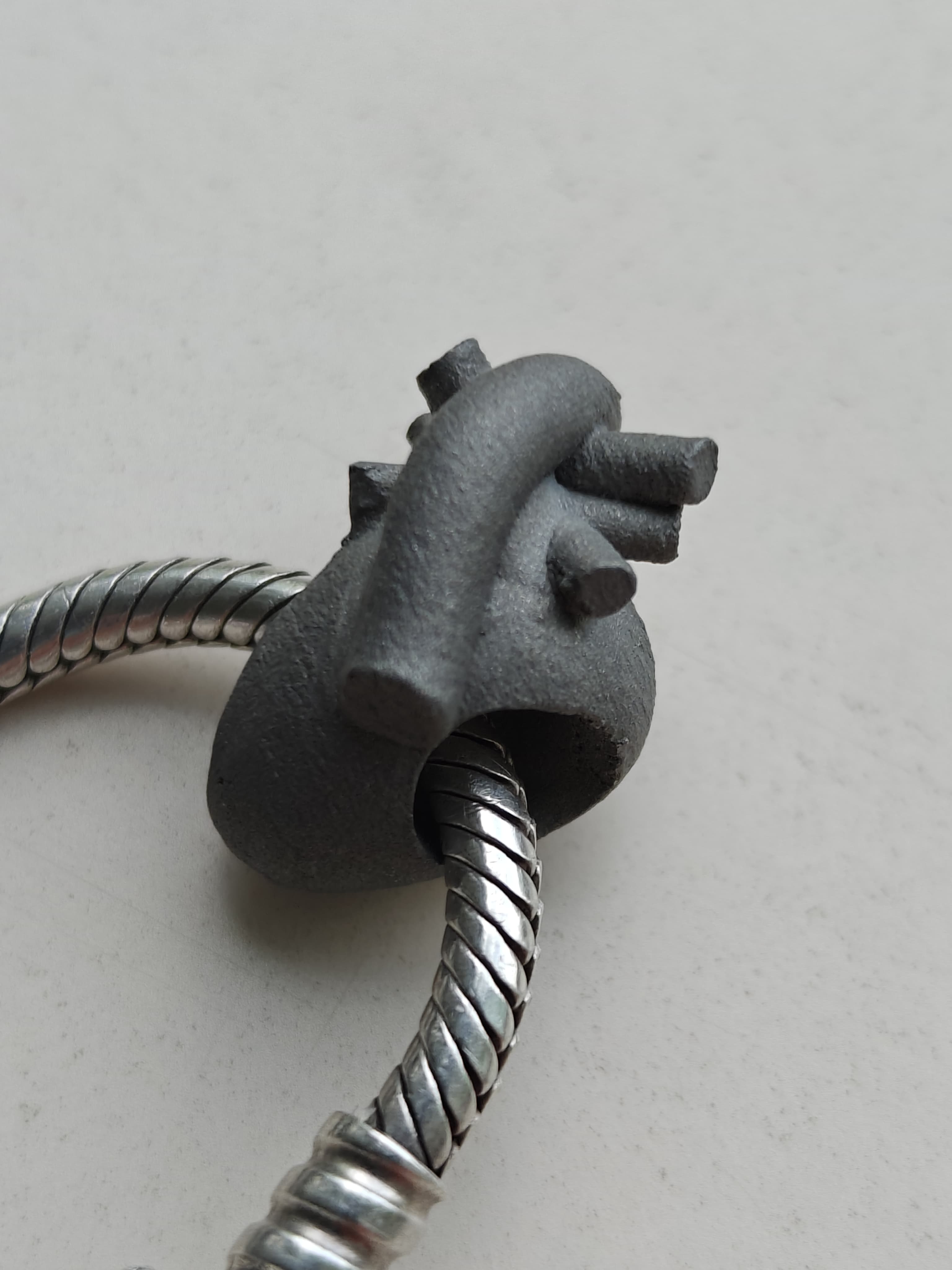 Heart Charm v3 stainless steel SLM