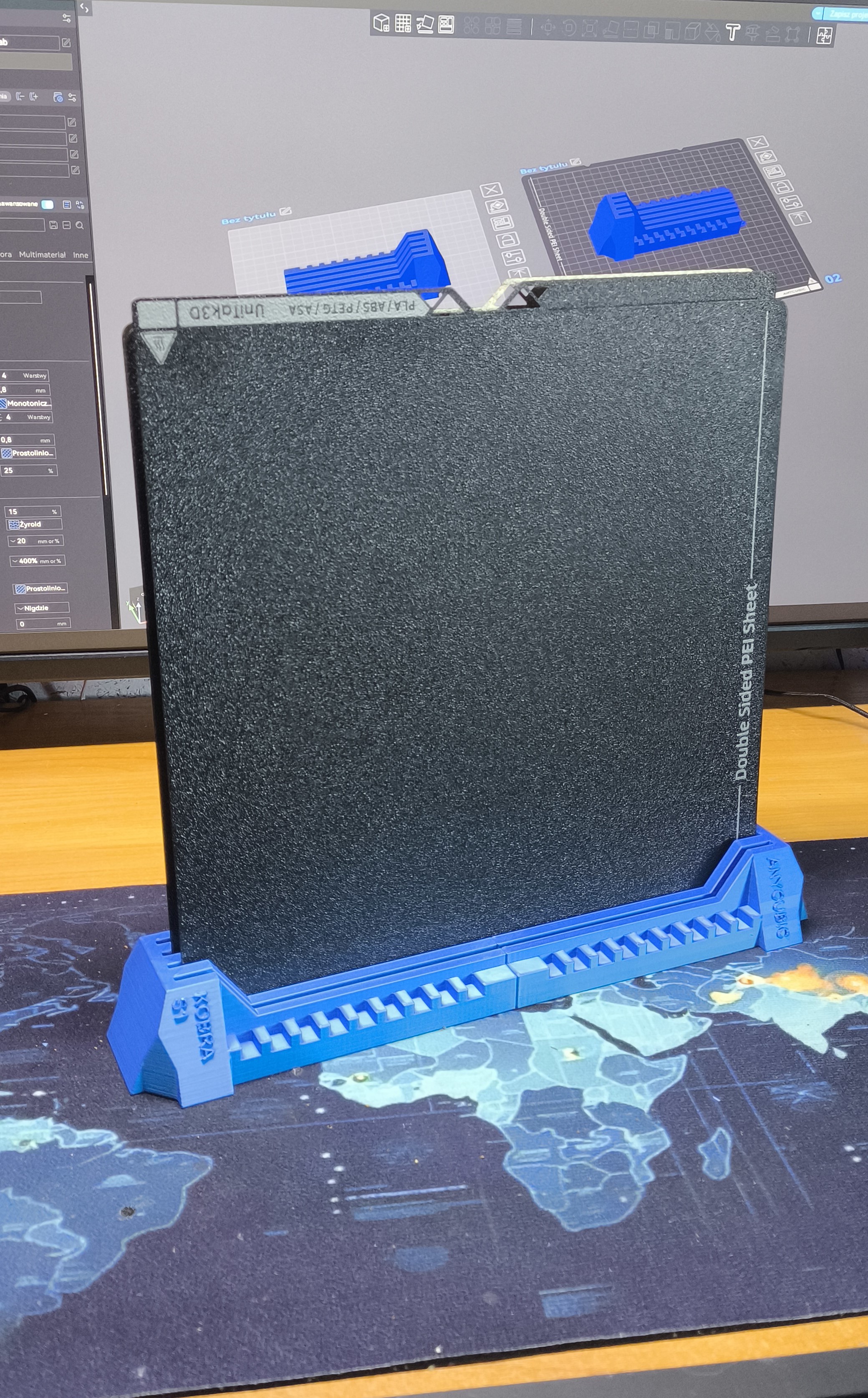 Anycubic Kobra 3 S1 Build Plate Stand (4 Slots)
