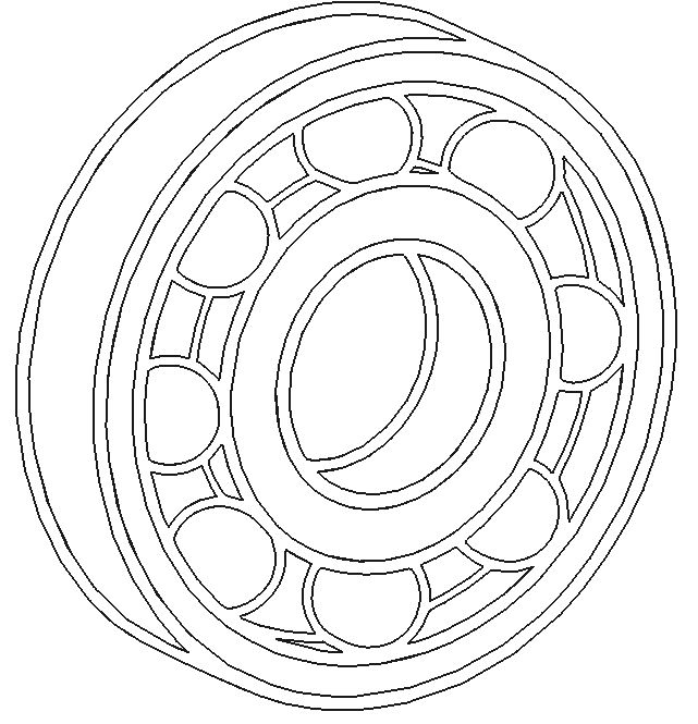 Bearing stamp