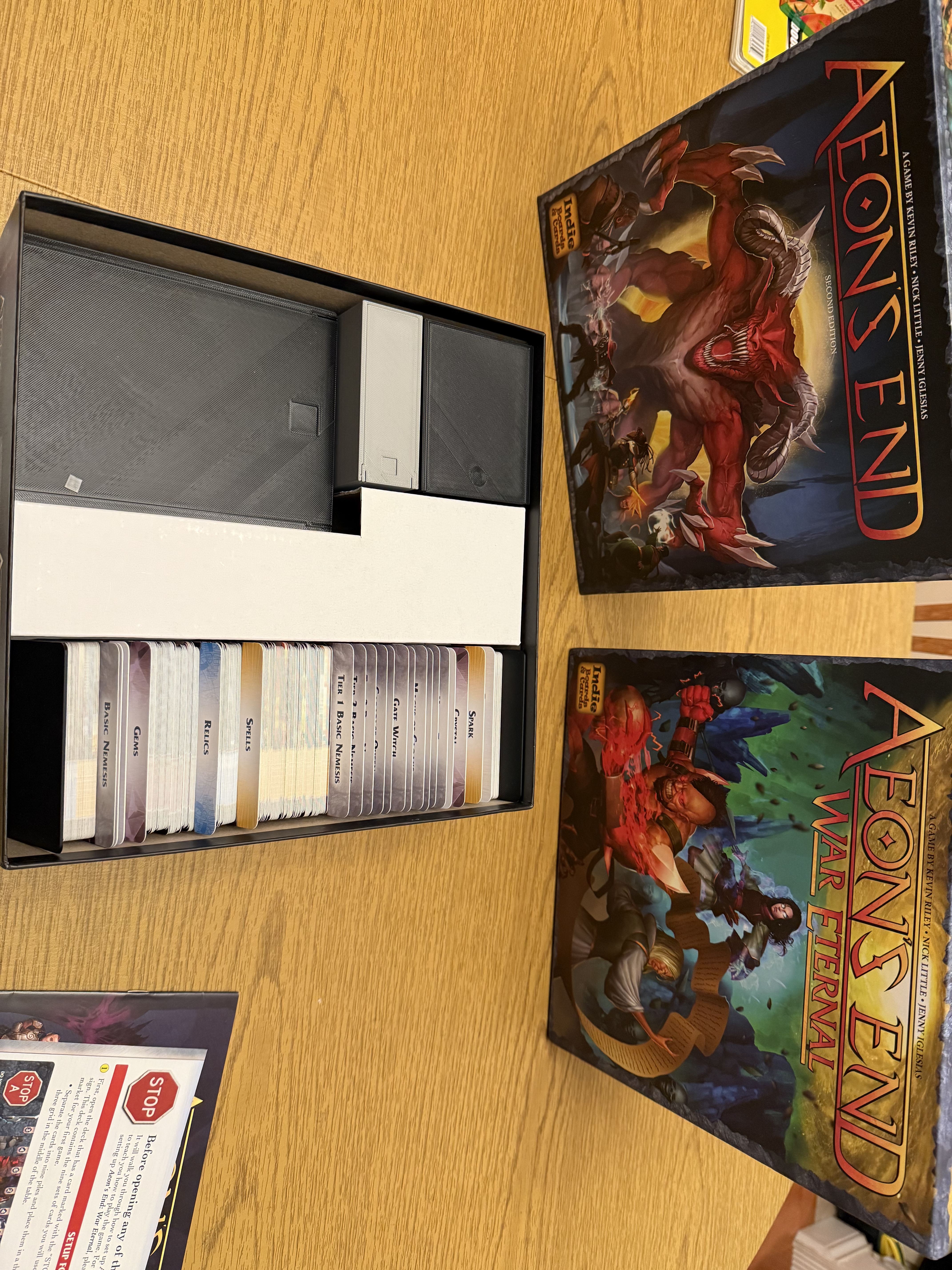 Aeons End Board Game Inserts