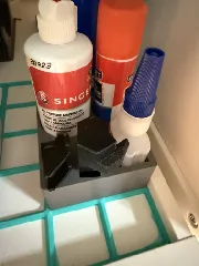 Gridfinity 2x2 glue storage and Prusa nozzle change tools
