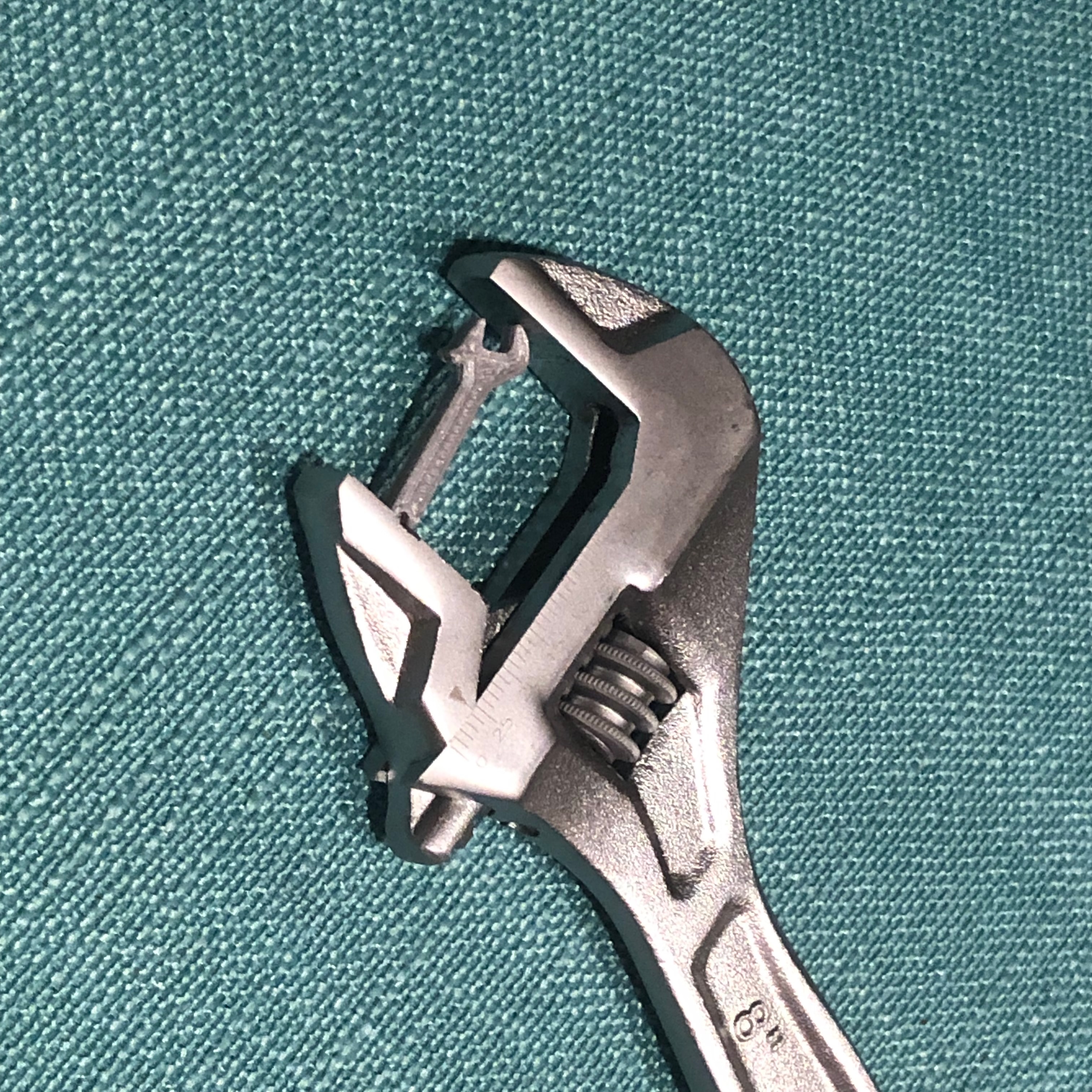 Miniature “Adjustable” Crescent Wrench