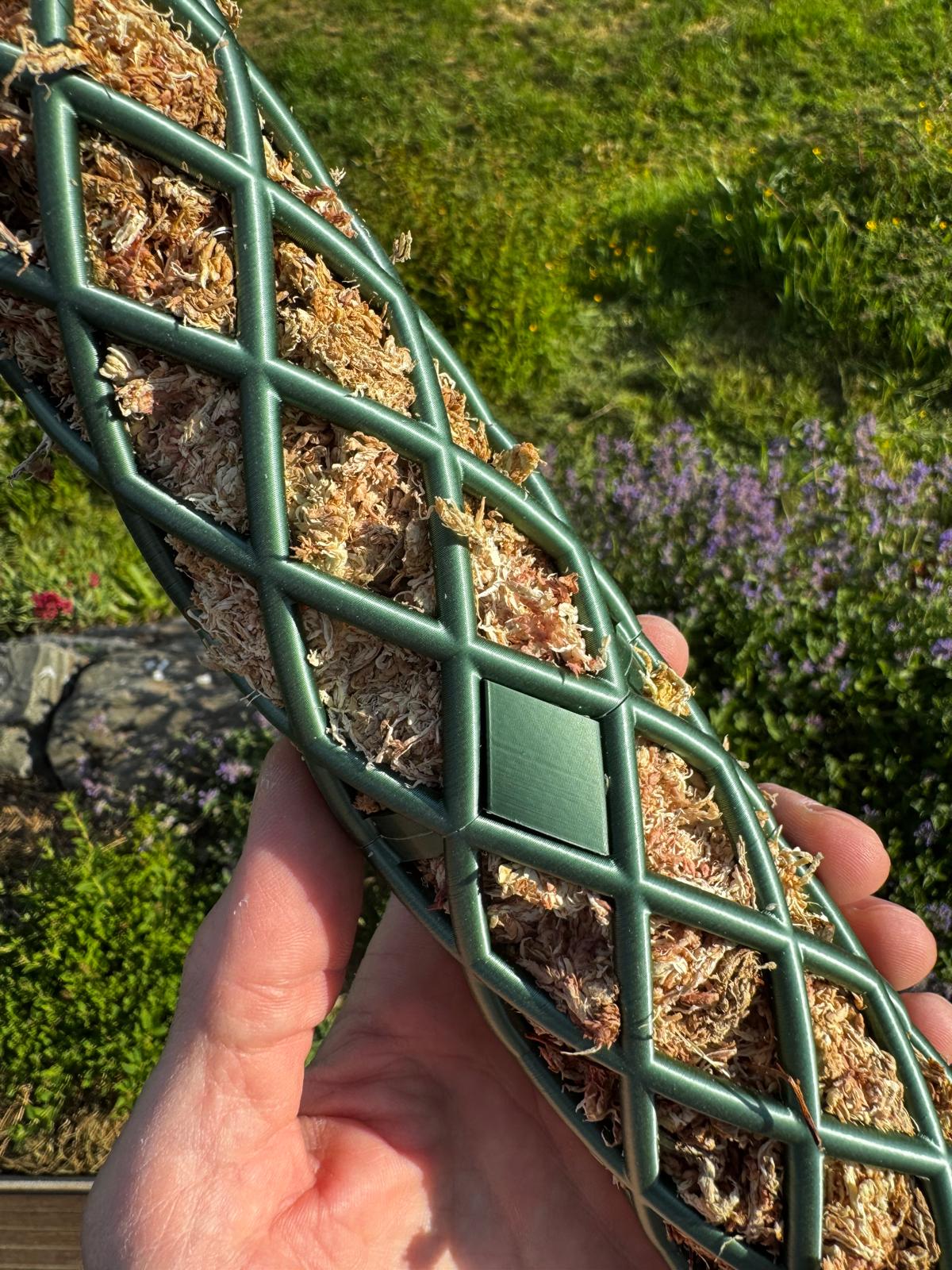 Klammer für Moosstange / Clamp for moss pole