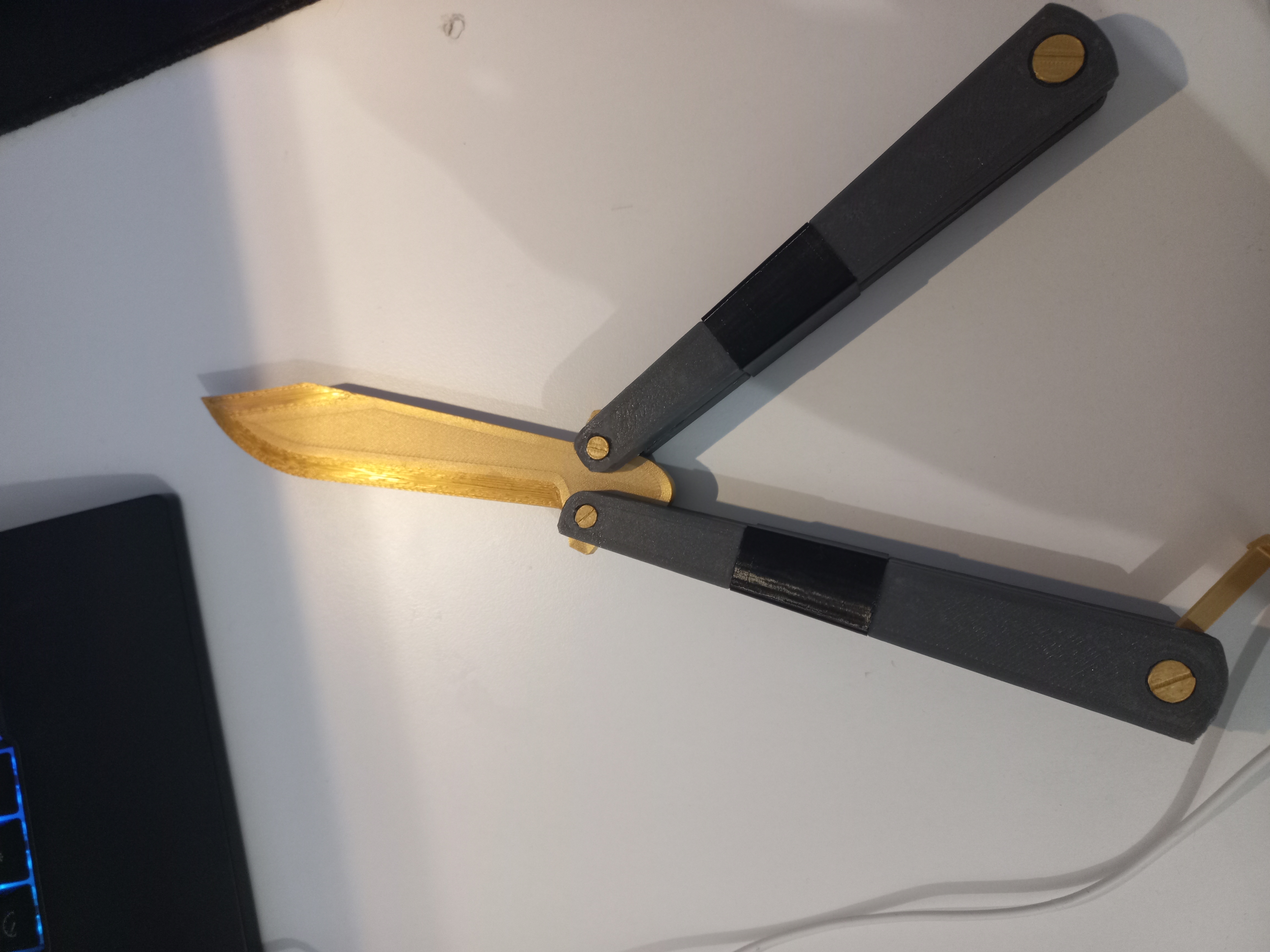 Working Spy TF2 Knife Replica