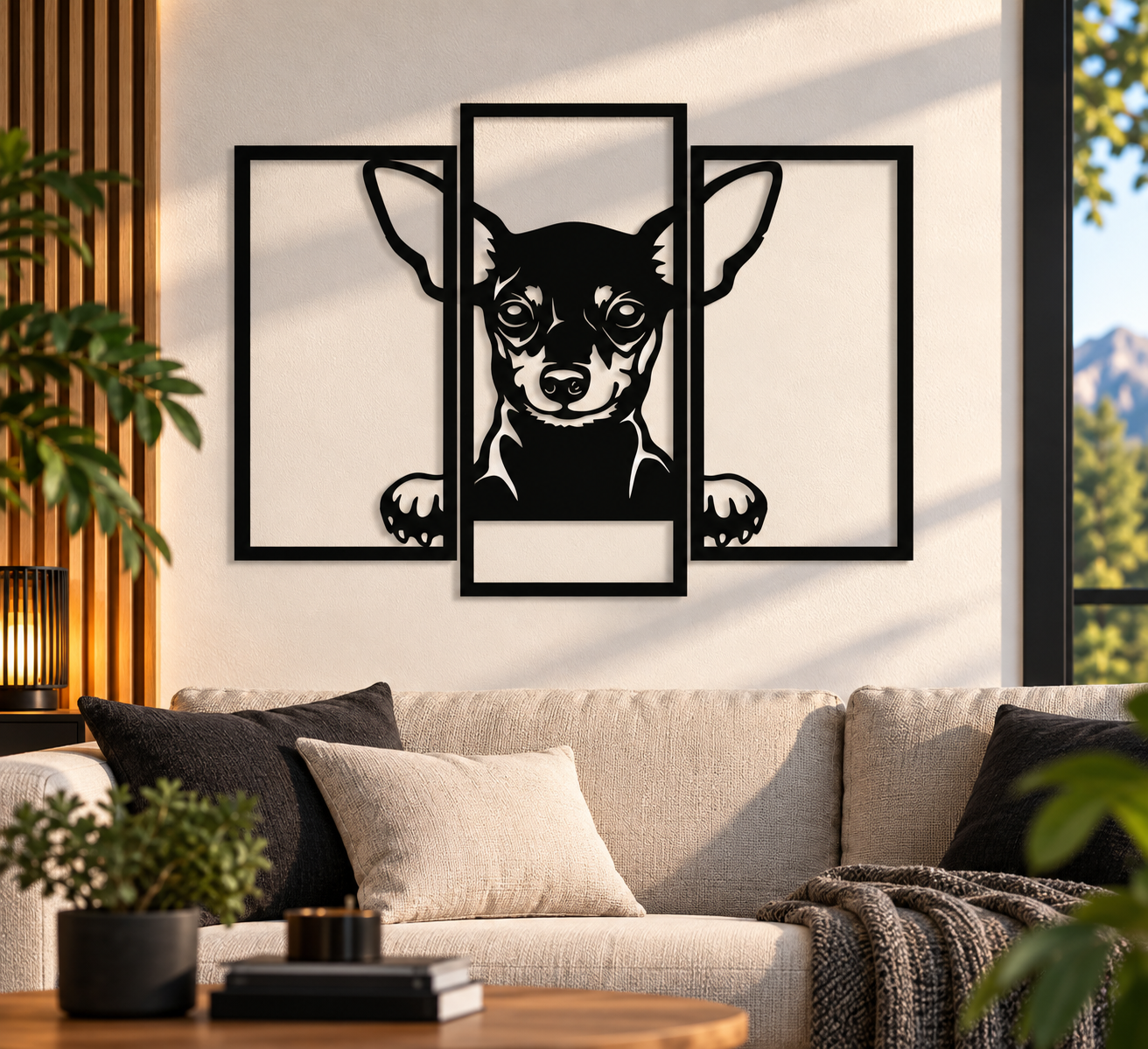 WallArt - Miniature Pinscher