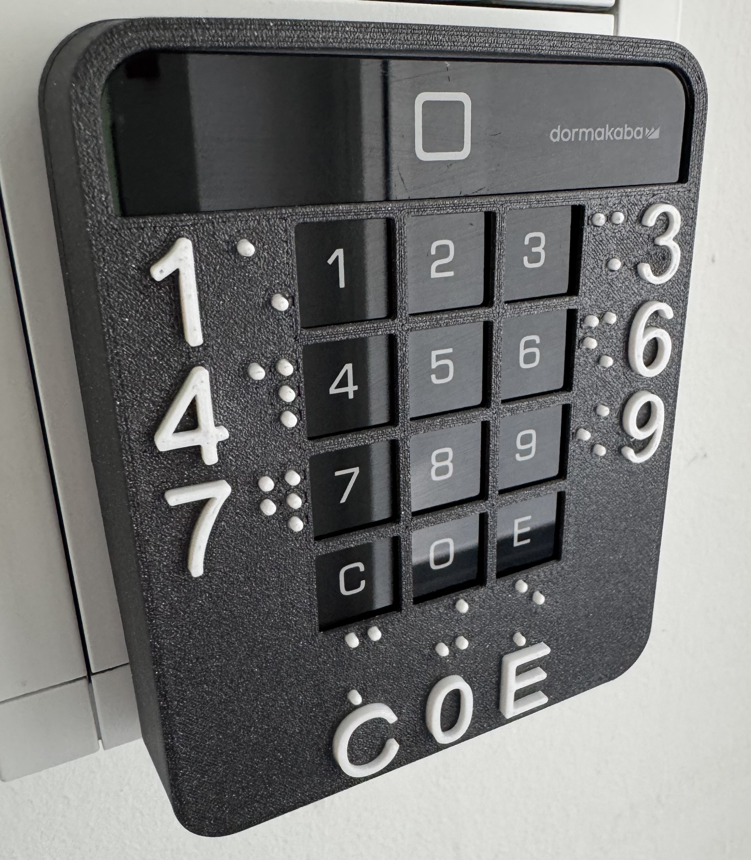 Accessibility adapter for dormakaba compact reader 91 12