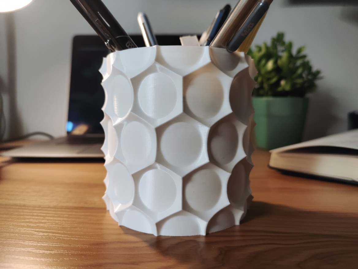 Anti Sphere Pen Holder / Plant Pot / Planter - Vase mode - G