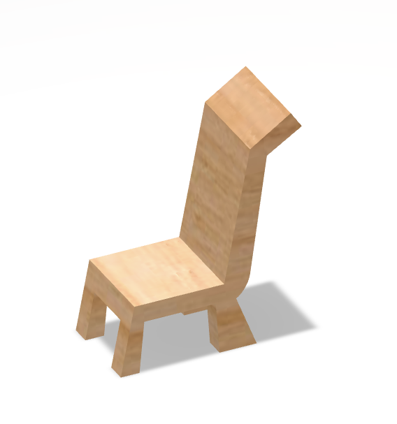 Chair Test Model – Free STL for 3D Printing