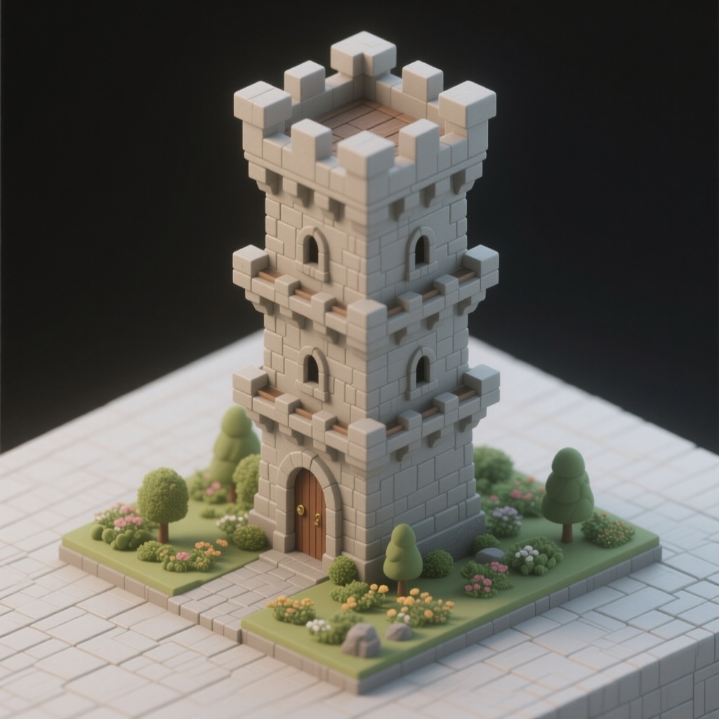 Medieval Fortress Tower
