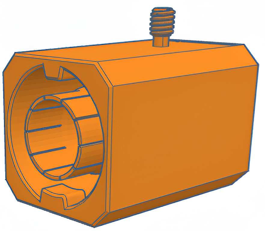 Nerf Barrel Extention Attachment Camera Mount