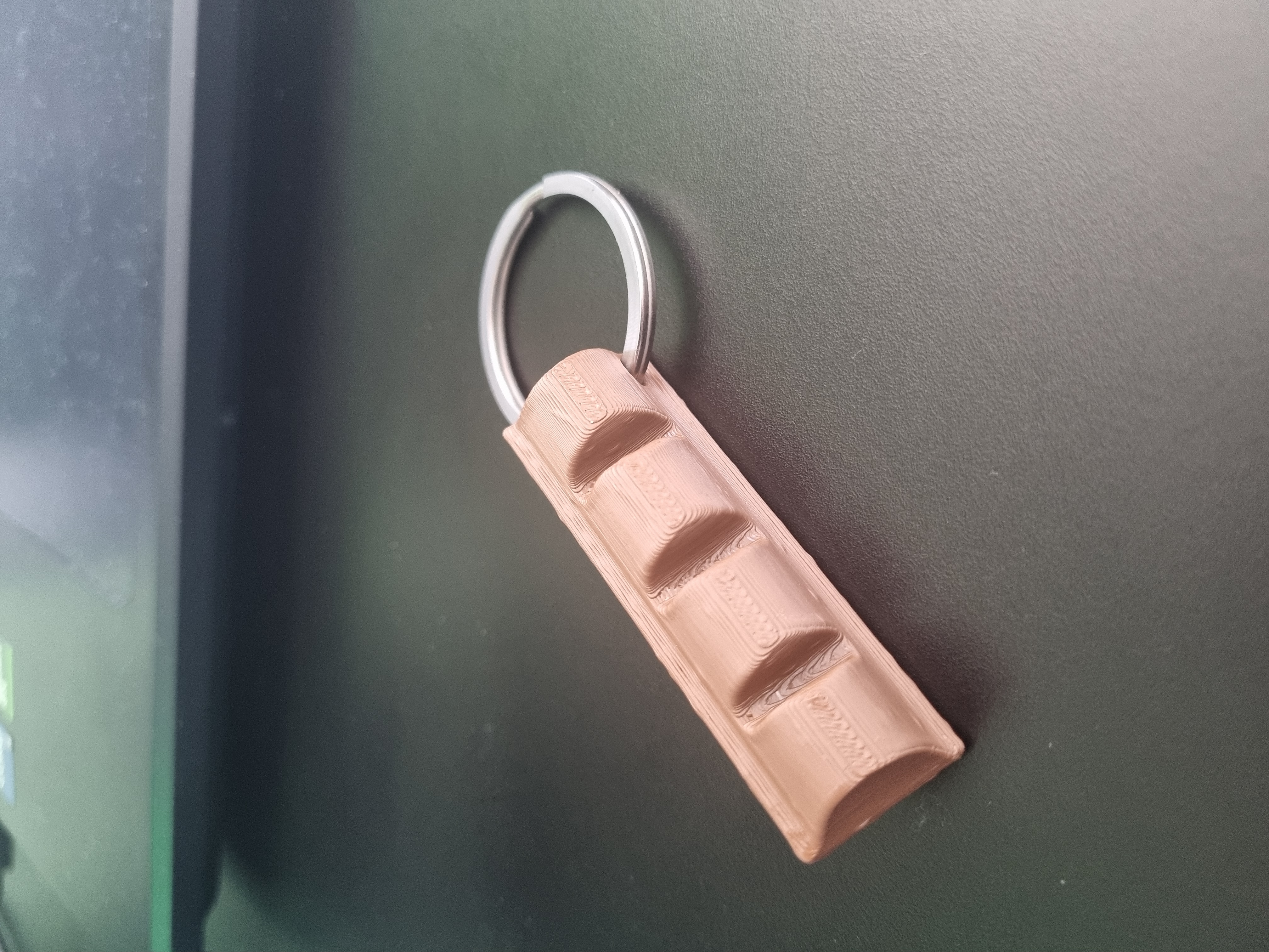 Chocolate Bar Keychain (Bueno-Like)