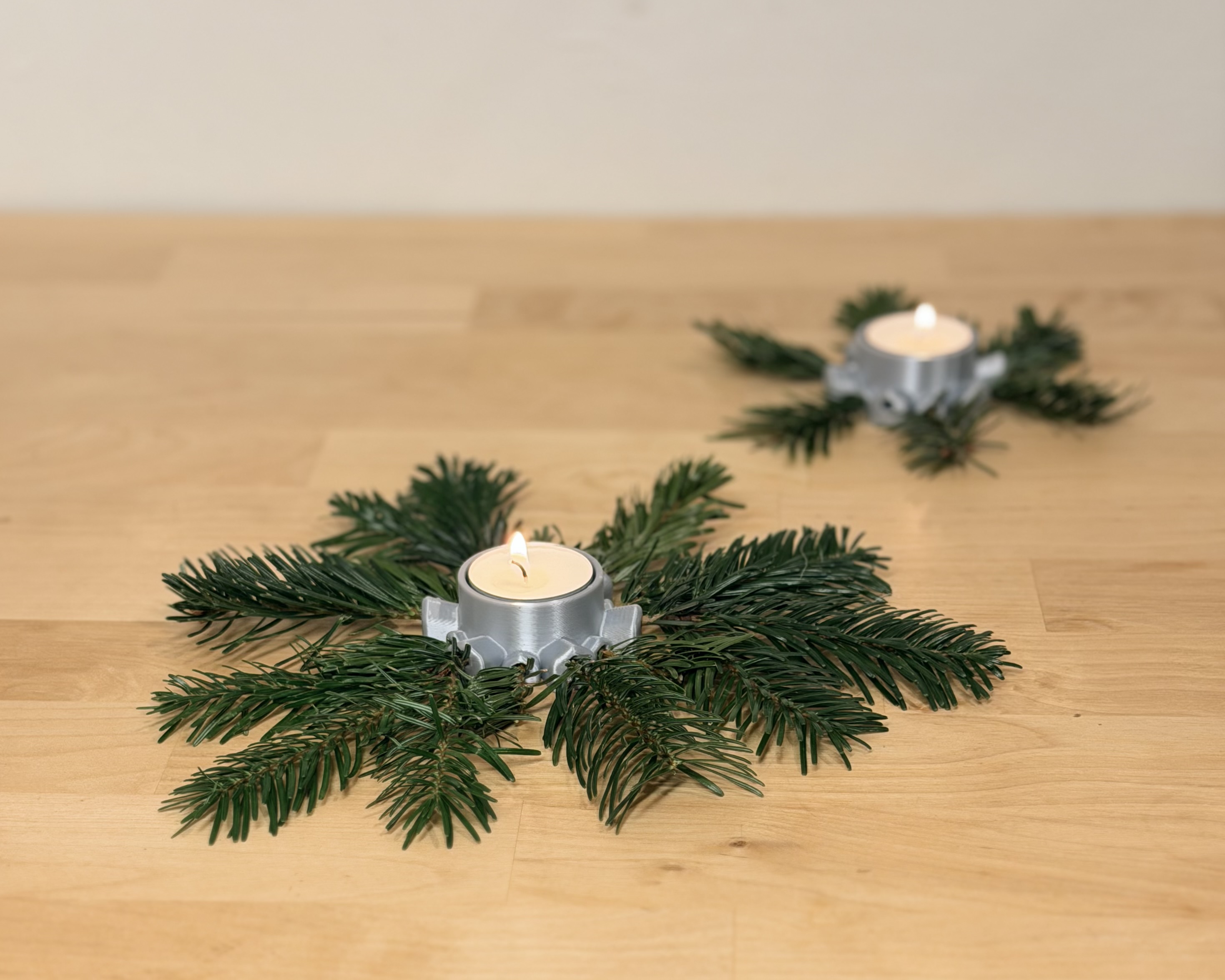 Branch Knot Tealight Holder — Fun & Easy Assembly — miniatura 3