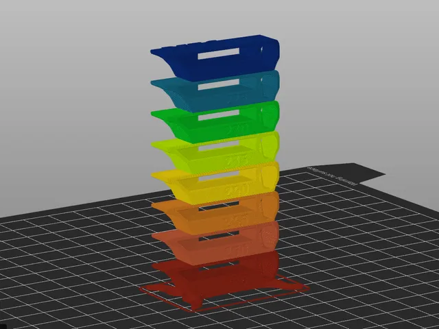 PLA/PETG Temperature towers + GCODE for Ender 3 V3 SE