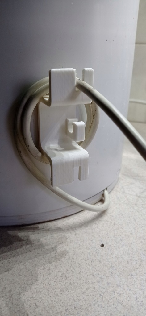 Power Cord Organizer Holder (Double-Sided Tape Mount) | Kitchen Appliances
