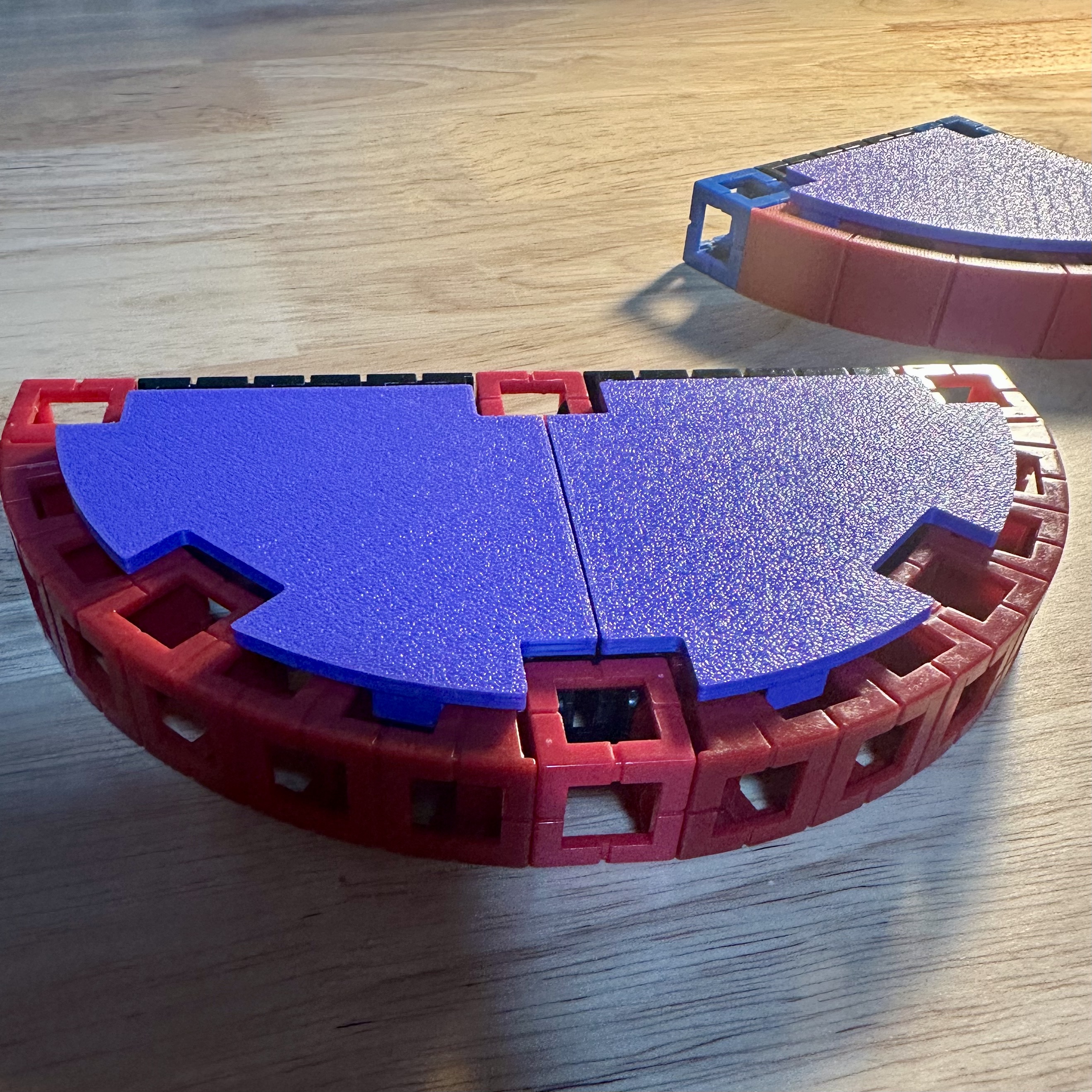 Rokenbok Small Curved Deck Plate 3D model