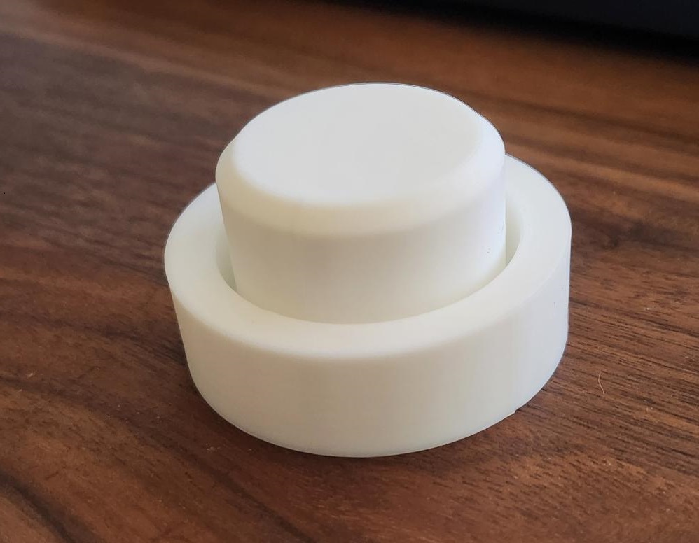 1.25in EMT Conduit Clothes Rack End Cap
