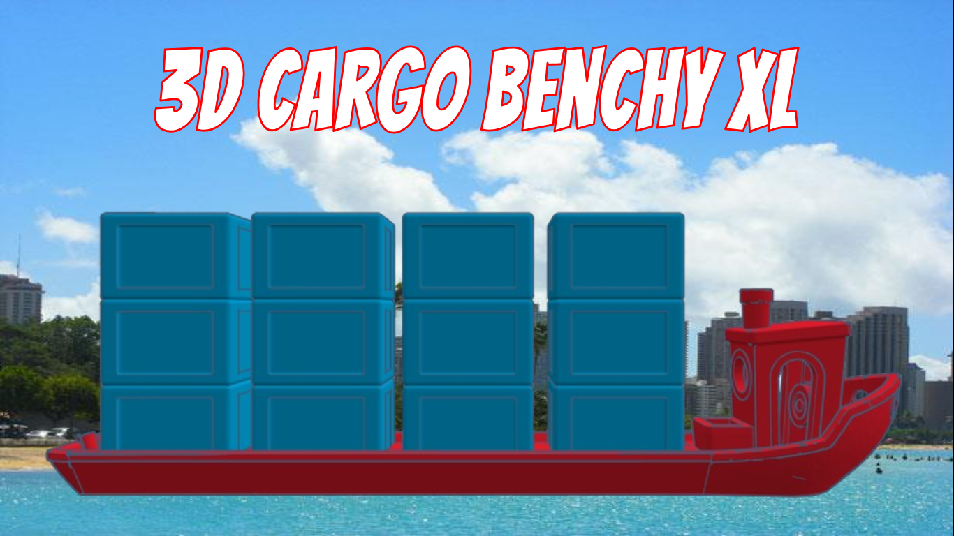 3D CARGO BENCHY XL
