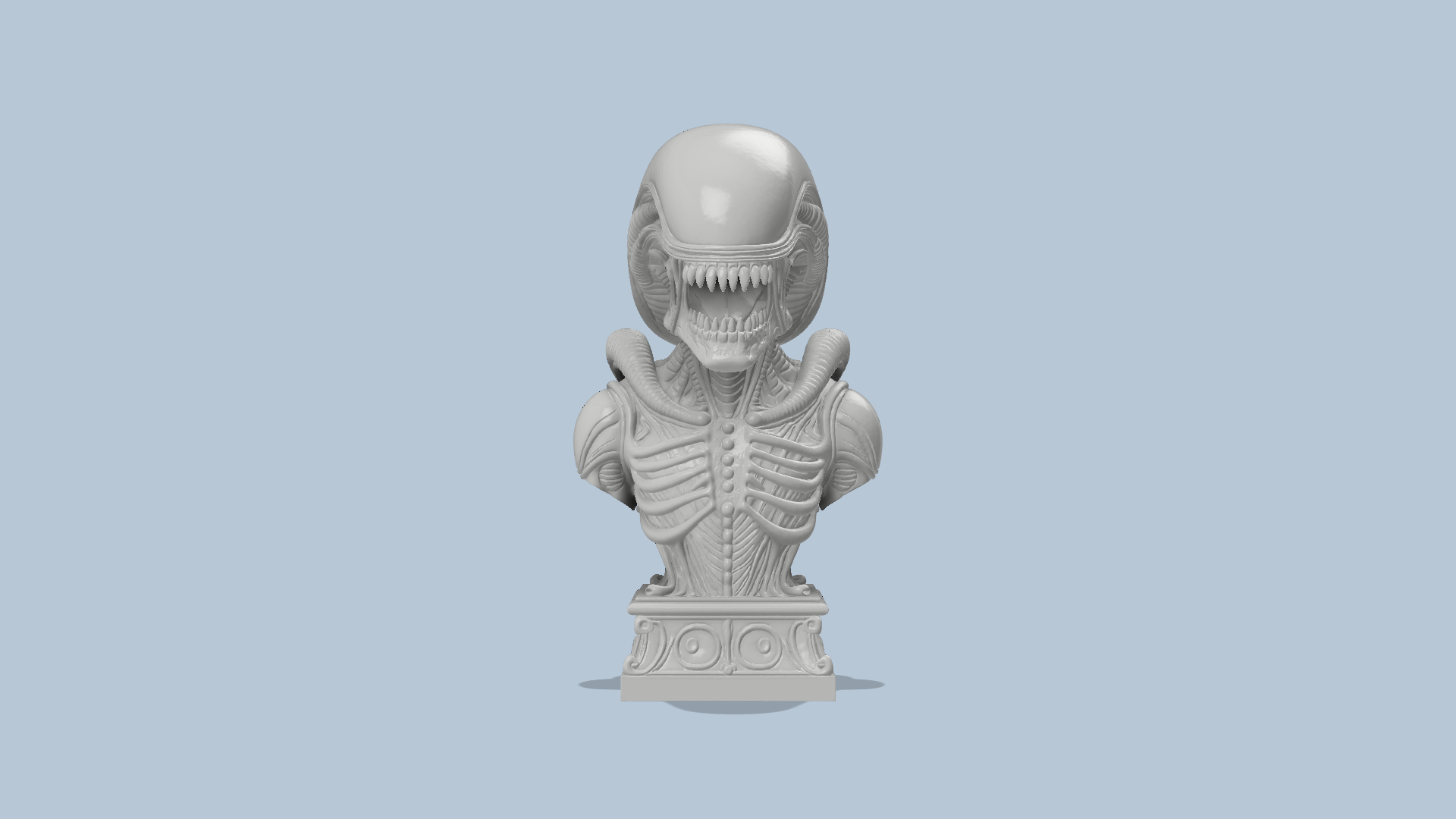Xenomorph Alien Bust Hi-Res