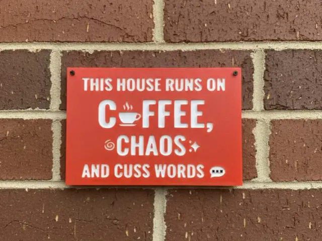 Coffee, chaos & cuss words