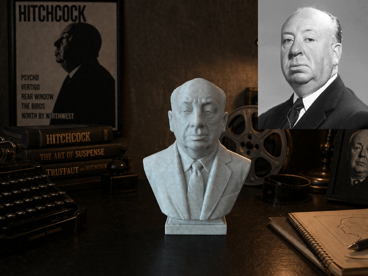 Alfred Joseph Hitchcock – Bust