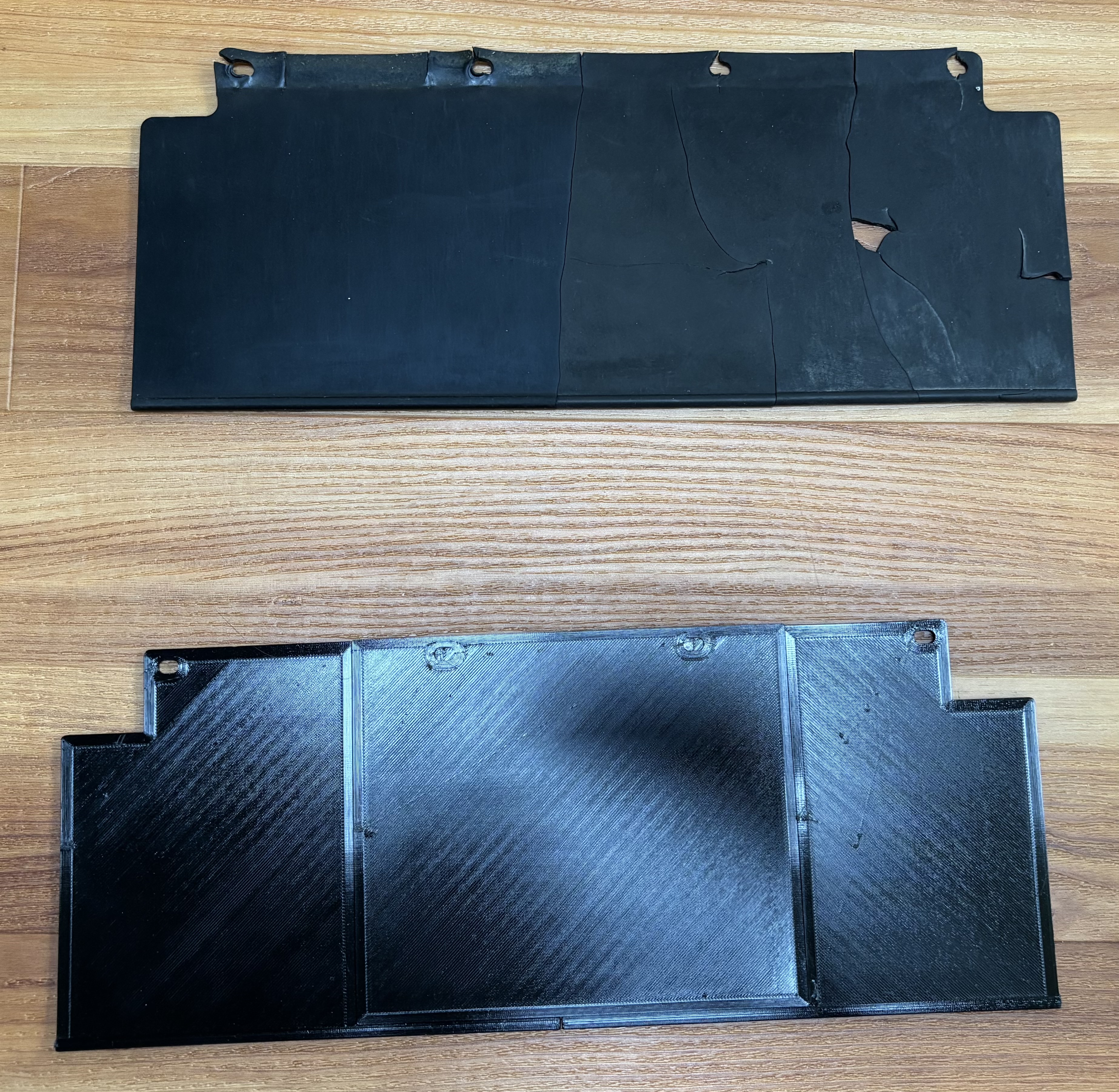 Flap N482341 for popular yellow or red brand cordless or corded electric lawnmower models DCMW220__, DCMW290__, BEMW213, CMCMW220__, CMEMW213__