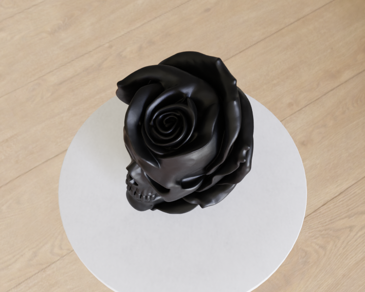 Indented Rose Skull — miniatura 9