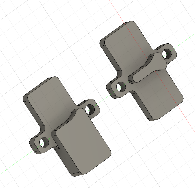 Shimano "unlock" piston(s) block