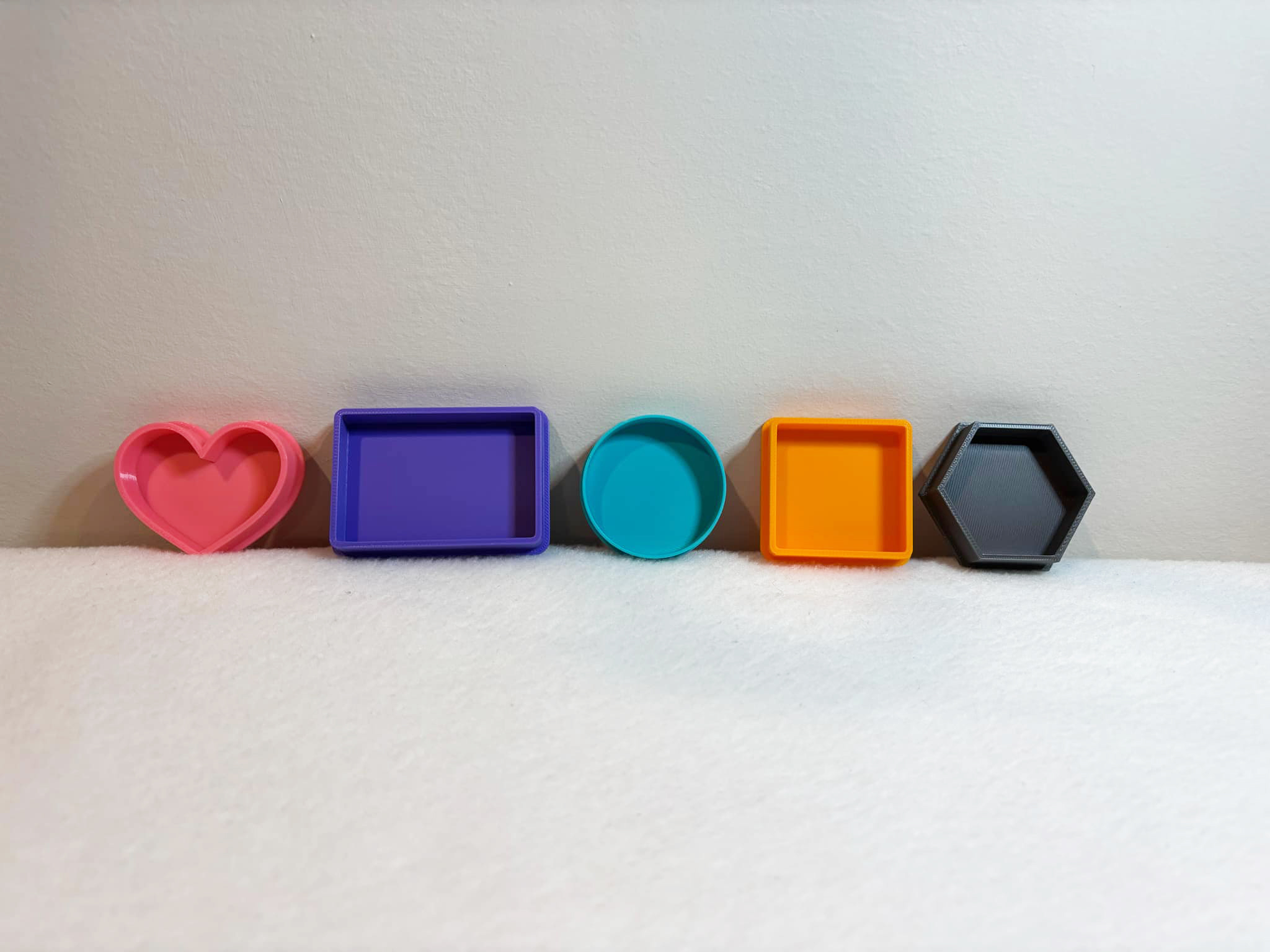 Simple play doh shapes cutters