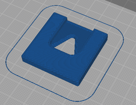 Print to add a hook hole