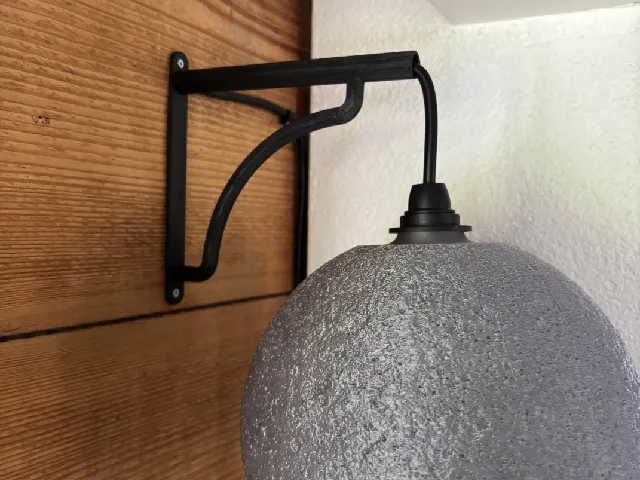 Moon Lamp Wall Mount (Corbel)
