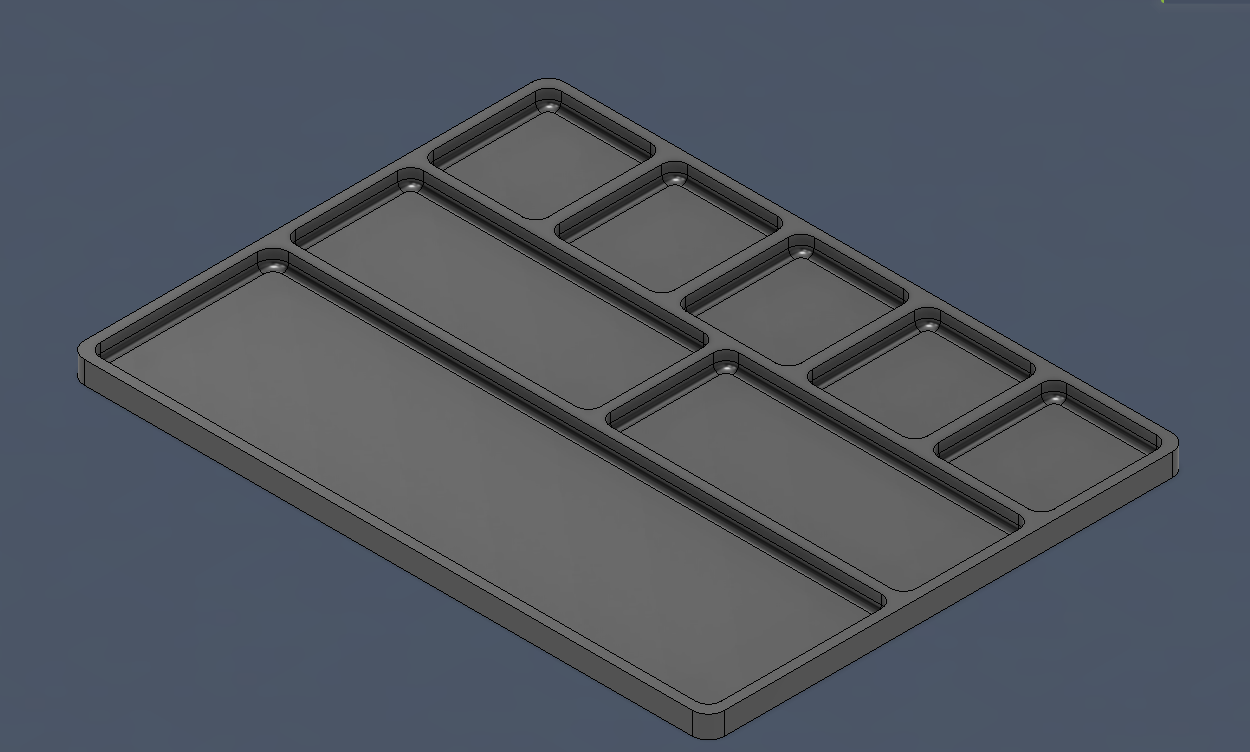 Screw Tray 3D model