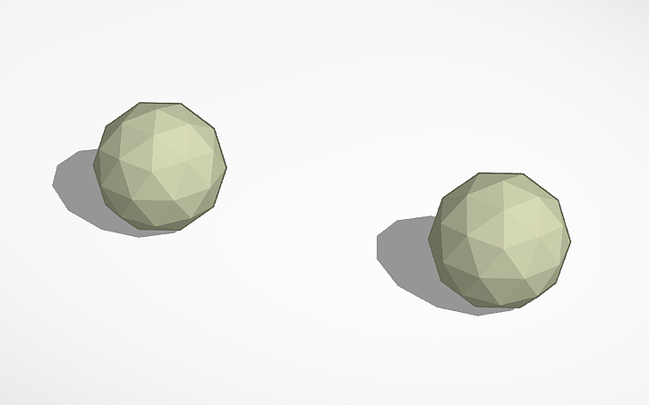 golf ball and golf club 3D model