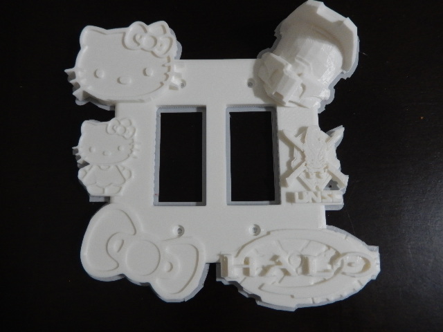 his and hers light switch double paddle cover