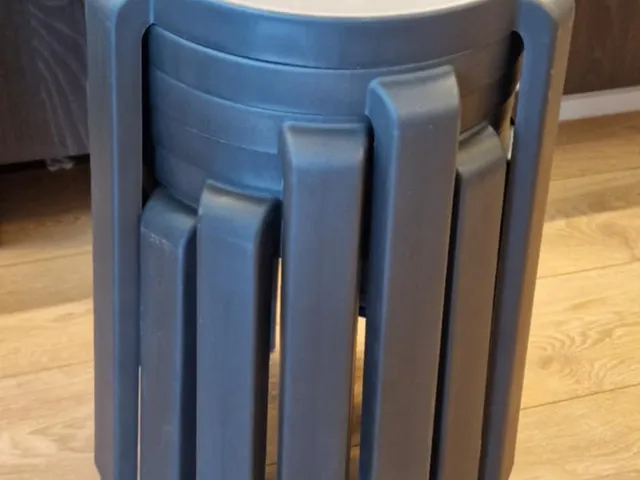 Carrying handle for Ikea IBBARBO stools (235mm bed)