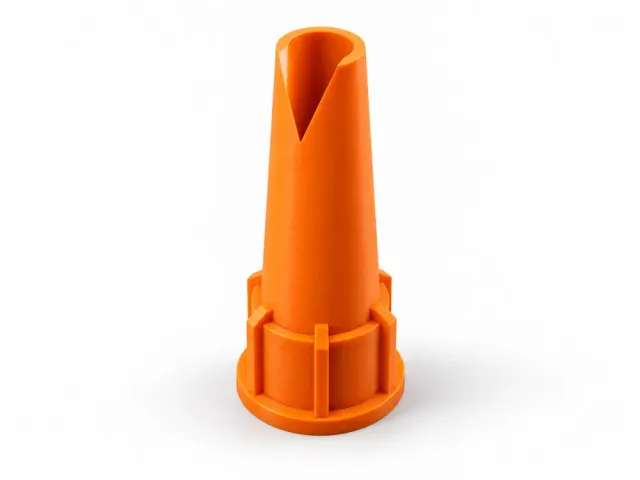 V-NOTCH ADHESIVE CARTRIDGE NOZZLE