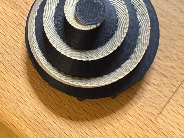 Spoolcap steampunk version spiral