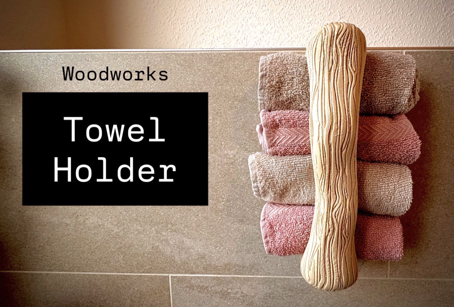 Woodworks | Guest Towel Holder